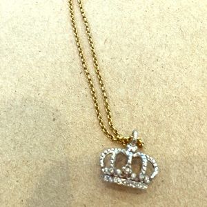Juicy Couture Crown necklace